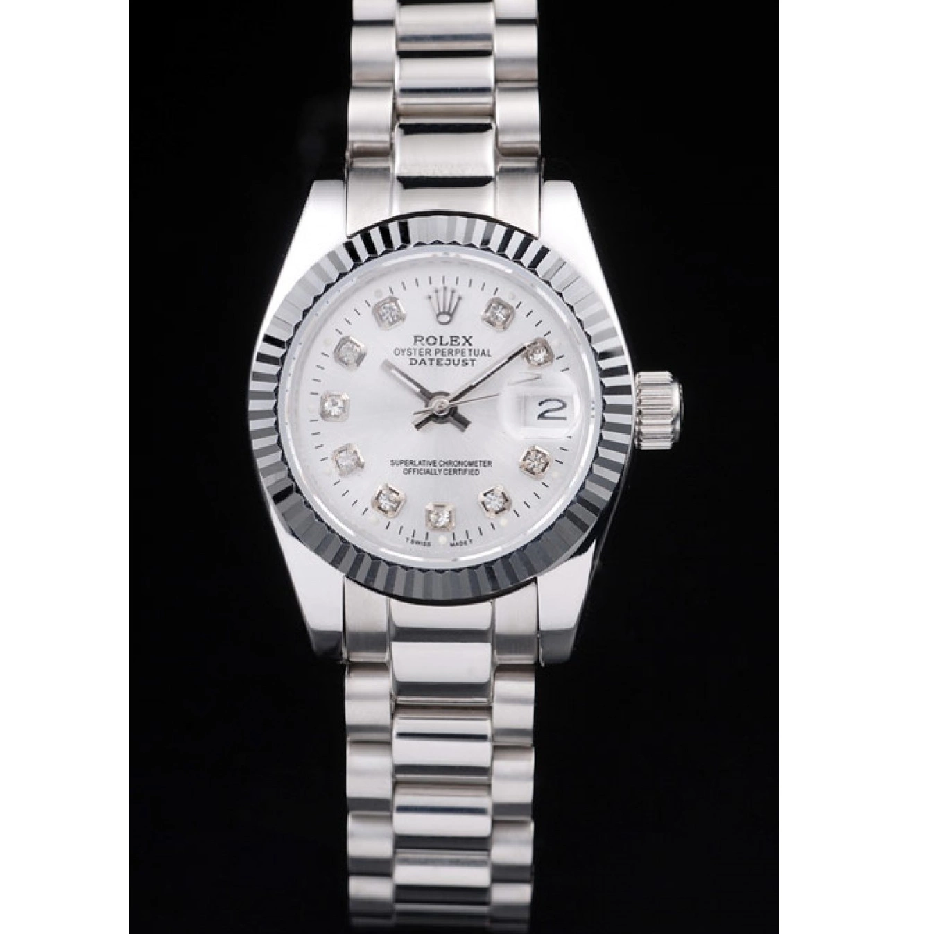 Good Copy Rolex Watches Steel Silver Rolex Datejust Polished Dial Stainless 0709